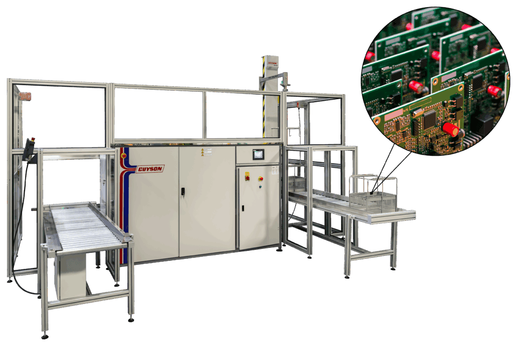 Finishing Application Industries – Microsolve system – precise defluxing on PCBs
