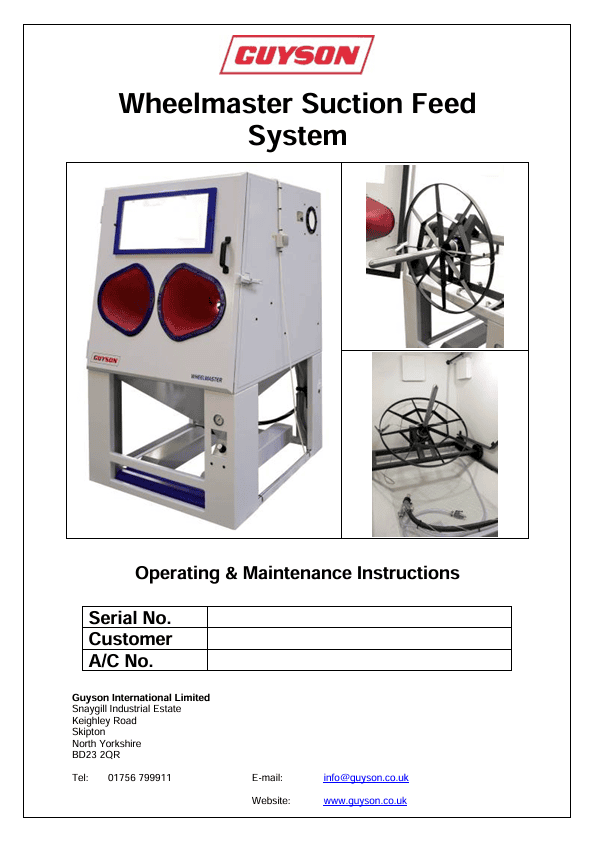 Wheelmaster SF Manual